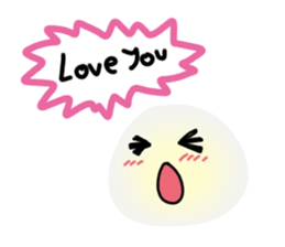 Momo, The moji ice cream sticker #14101689