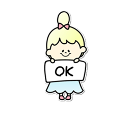 She's a pastel seal sticker #14101790