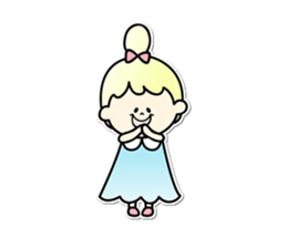 She's a pastel seal sticker #14101800