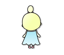 She's a pastel seal sticker #14101810