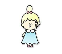 She's a pastel seal sticker #14101820