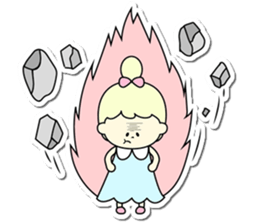 She's a pastel seal 2 sticker #14101893