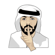 Arab Guys sticker #14102001