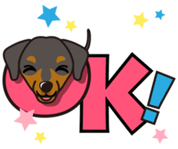 iinu - German Pincher sticker #14102248