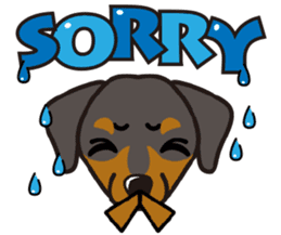 iinu - German Pincher sticker #14102250