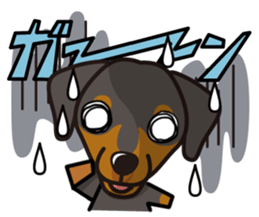 iinu - German Pincher sticker #14102254