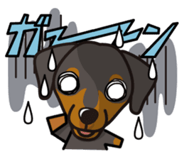 iinu - German Pincher sticker #14102254