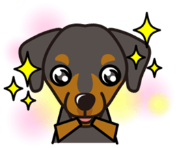 iinu - German Pincher sticker #14102255