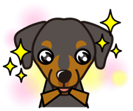 iinu - German Pincher sticker #14102255