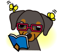 iinu - German Pincher sticker #14102256