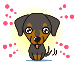 iinu - German Pincher sticker #14102257