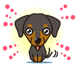 iinu - German Pincher sticker #14102257