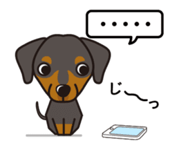 iinu - German Pincher sticker #14102259