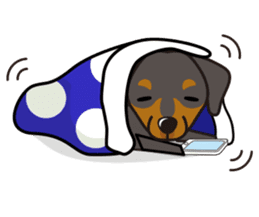 iinu - German Pincher sticker #14102261