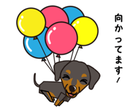 iinu - German Pincher sticker #14102267