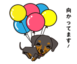 iinu - German Pincher sticker #14102267