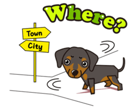 iinu - German Pincher sticker #14102269