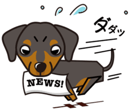 iinu - German Pincher sticker #14102272