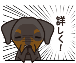 iinu - German Pincher sticker #14102273