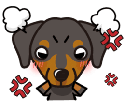 iinu - German Pincher sticker #14102276