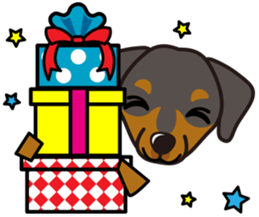 iinu - German Pincher sticker #14102278