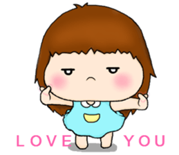 PunPun Girl sticker #14102776