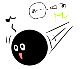 Adventure of Bowling pin & ball !! sticker #14102994