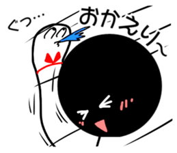 Adventure of Bowling pin & ball !! sticker #14102995