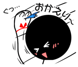 Adventure of Bowling pin & ball !! sticker #14102995