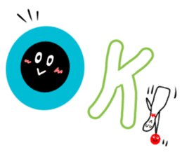 Adventure of Bowling pin & ball !! sticker #14102997