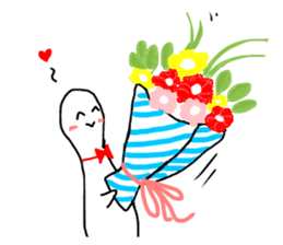 Adventure of Bowling pin & ball !! sticker #14103000