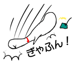 Adventure of Bowling pin & ball !! sticker #14103009