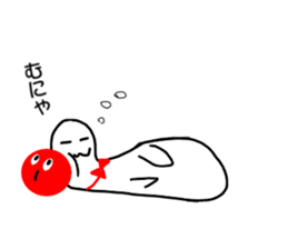 Adventure of Bowling pin & ball !! sticker #14103022
