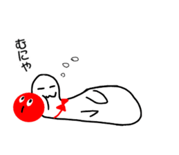 Adventure of Bowling pin & ball !! sticker #14103022