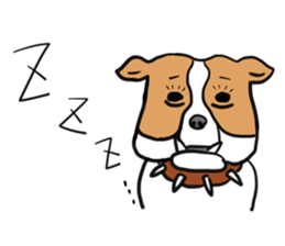 Repair construction dog Aim kun.Sticker sticker #14103094