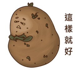 A Potato sticker #14103216