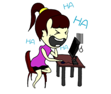 Vicky's secret diary sticker #14103319