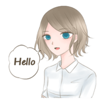 Bianca : The Chic Lady sticker #14103550