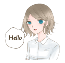 Bianca : The Chic Lady sticker #14103550