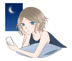 Bianca : The Chic Lady sticker #14103560