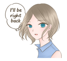 Bianca : The Chic Lady sticker #14103561