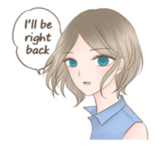 Bianca : The Chic Lady sticker #14103561