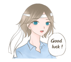 Bianca : The Chic Lady sticker #14103563