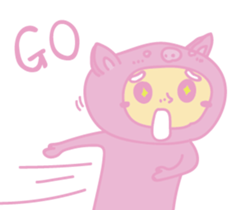 pinkpigman sticker #14103886