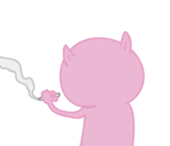 pinkpigman sticker #14103889