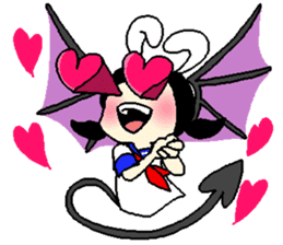 Glum angels & Bright devil sticker #14104053
