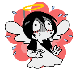 Glum angels & Bright devil sticker #14104054