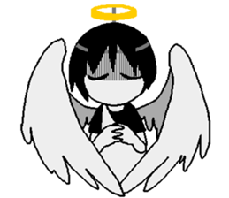 Glum angels & Bright devil sticker #14104056
