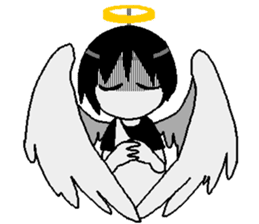 Glum angels & Bright devil sticker #14104056