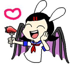 Glum angels & Bright devil sticker #14104061